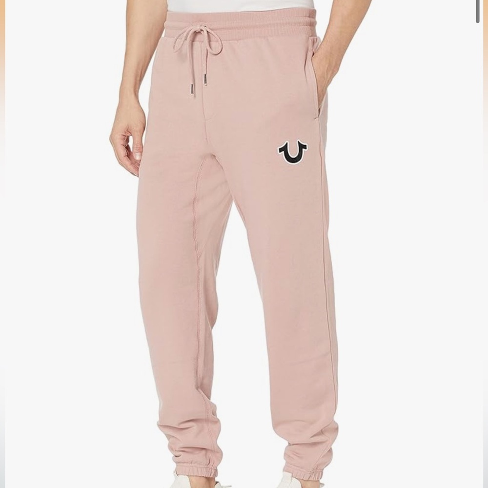 True Religion Men's Woodrose Sunset Jogger Sweatpants